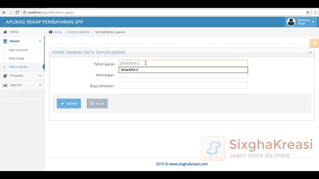 APLIKASI REKAP PEMBAYARAN SPP BERBASIS WEB DENGAN PDO PHP & MYSQL смотреть онлайн