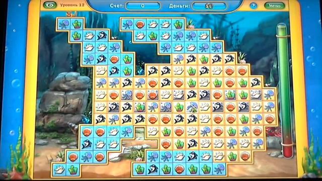 Fishdom 2 Gameplay (Rus Version, Rus Comment) Part03