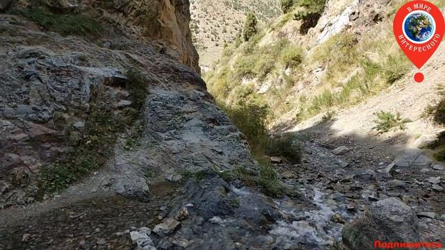 Ущелье Ыссык-Ата (Кыргызстан): горы, водопад, горячие источники, курорт, камень Будды. смотреть онлайн