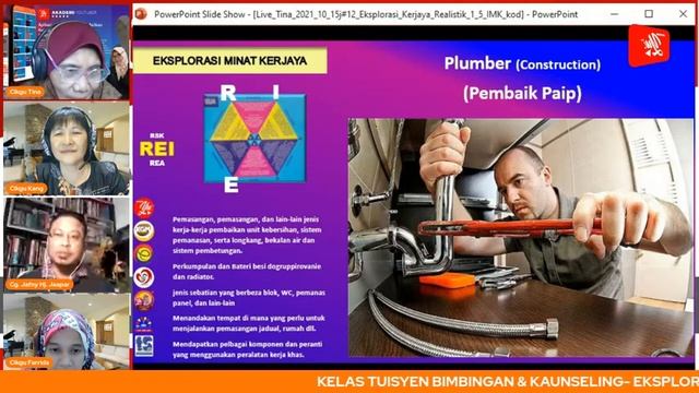 ?[LIVE] BIMBINGAN & KAUNSELING, EKSPLORASI KERJAYA REI OLEH CIKGU TINA #12 #TUISYENPERCUMA