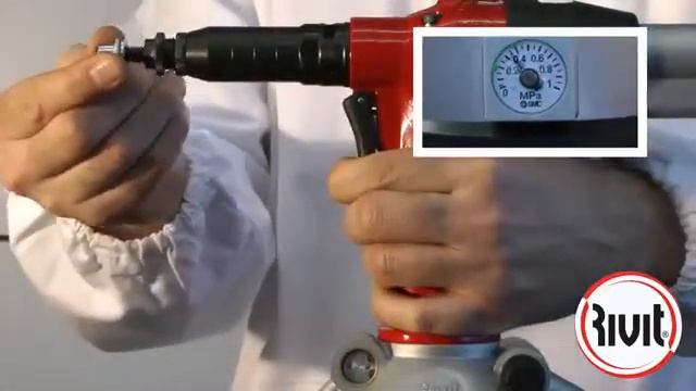 Прума RIV942 Пневмо-гидравлический заклепочник для гаек M4-M12 (pruma.ru) смотреть онлайн
