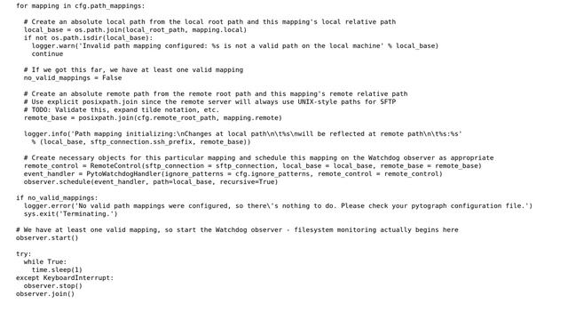 Code Review: Keeping remote folders in sync with local ones смотреть онлайн