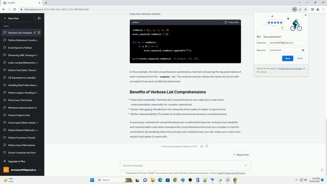 Verbose list comprehension in Python смотреть онлайн