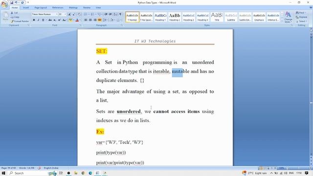 10 # DATA TYPES IN PYTHON - PART 4 смотреть онлайн