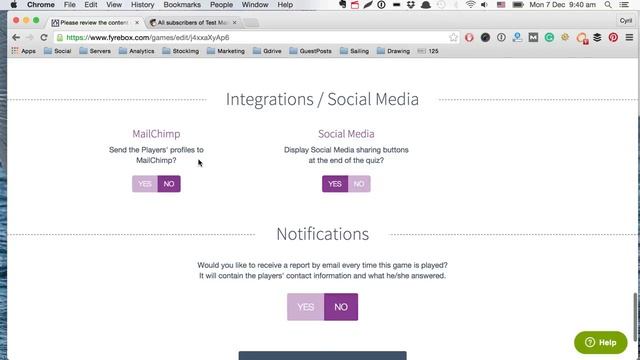 Fyrebox Quiz Maker : How to Connect your quiz to Mailchimp смотреть онлайн