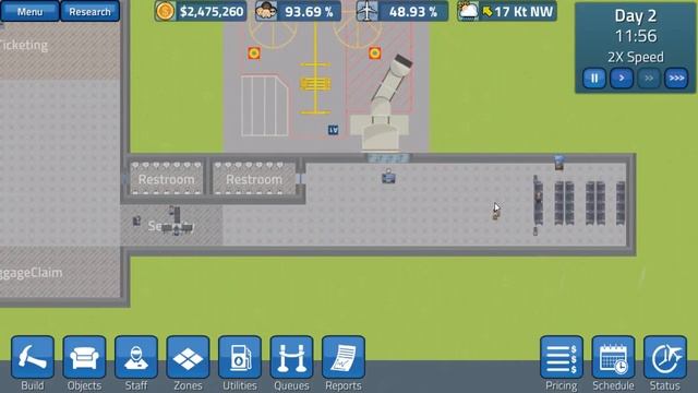 SimAirport / Обзор / First Impressions & Gameplay (Sim Airport)