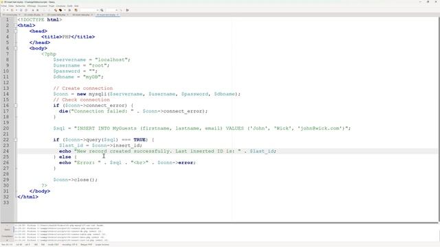 Se Connecter à une Base de Données MySQL avec PHP - Cas Pratiques смотреть онлайн