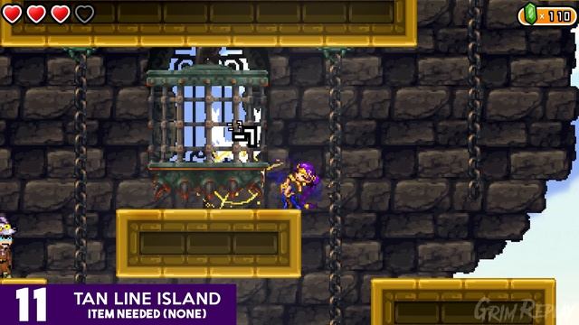 Shantae And The Pirate's Curse -  All Dark Magic Locations