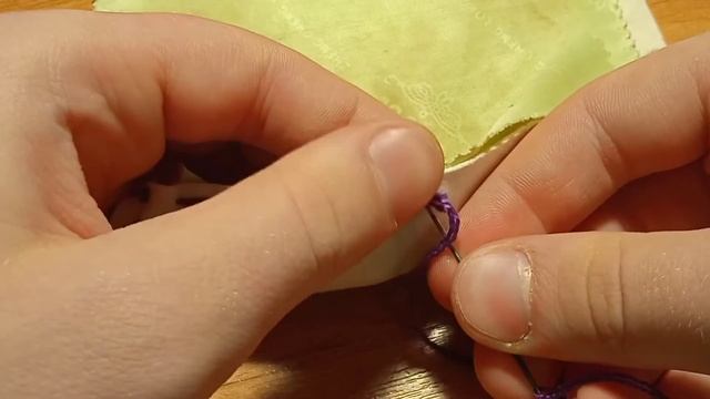 Сшиваю ткань разными способами. Простой шов. смотреть онлайн