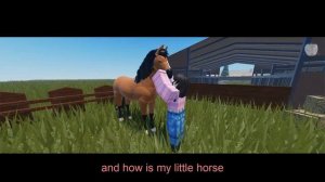 Roblox vore animation: Horse eats girl farmer
