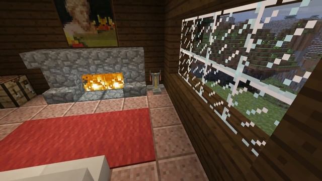 ? ? Minecraft Relaxing Fireplace and Rain Ambience w/vanilla music ? ? смотреть онлайн