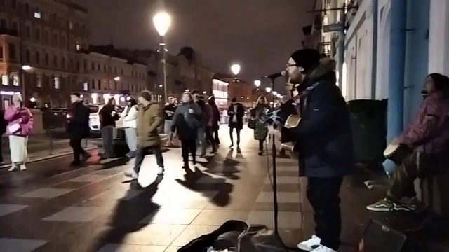 УЛИЧНЫЕ МУЗЫКАНТЫ ПИТЕРА,14.11.23. смотреть онлайн