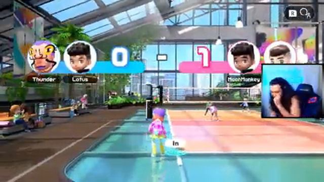 Volleyball May Just Be My Game!!! Nintendo Switch Sports w/ Lotus Asakura, Moon Monkey, and Bird650 смотреть онлайн