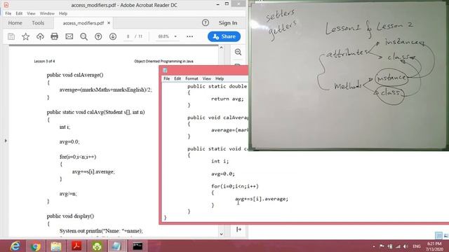 Access Modifiers in Java смотреть онлайн