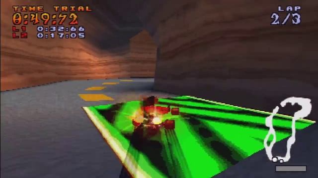 Crash Team Racing - Dingo Canyon (Oxide Time) - Pinstripe смотреть онлайн