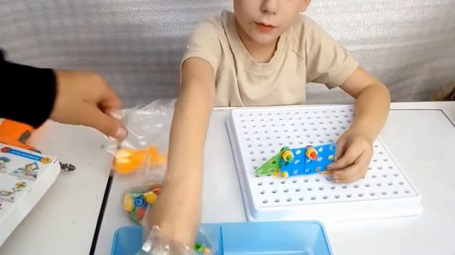 Новый конструктор,собираем шуруповертом по деталям! смотреть онлайн