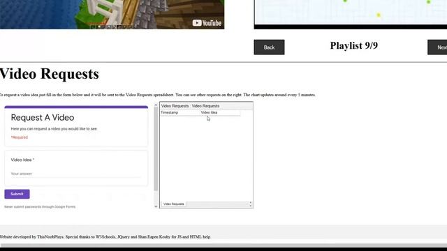 Make Video Requests! Go To ThisNoobPlays.github.io смотреть онлайн