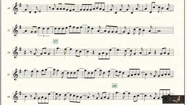 Rewrite The Stars From The Greatest Showman - Solo Alto Sax Transcription смотреть онлайн