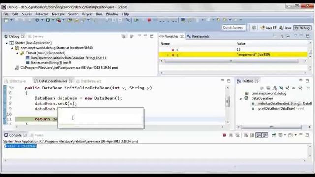 Debug java application in eclipse смотреть онлайн