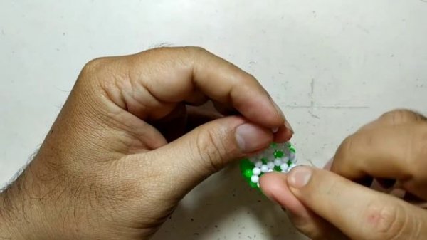 How to Beads Frog Part 1/DIY Frog/Tutorial Frog From Beads/Kerajinan Manik