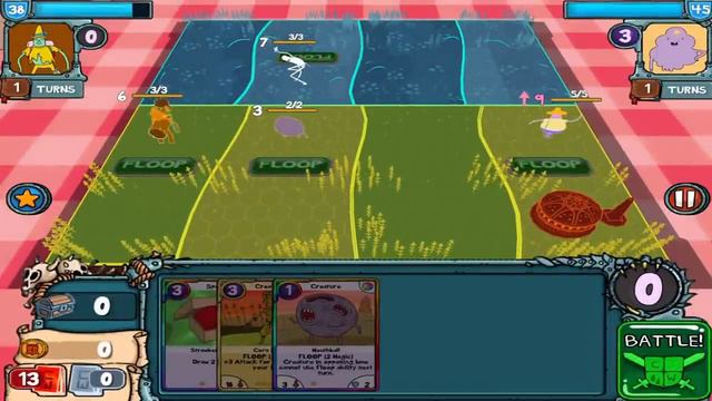 VS Lumpy Space Princess! (2) | Card Wars #13 | Adventure Time Cartoon Network Games