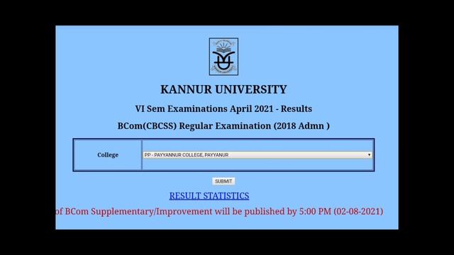 6th Semester Degree Result 2021, Supplimentary/Improvement result ?| BA, BBA, Bsc result എപ്പോൾ??? смотреть онлайн