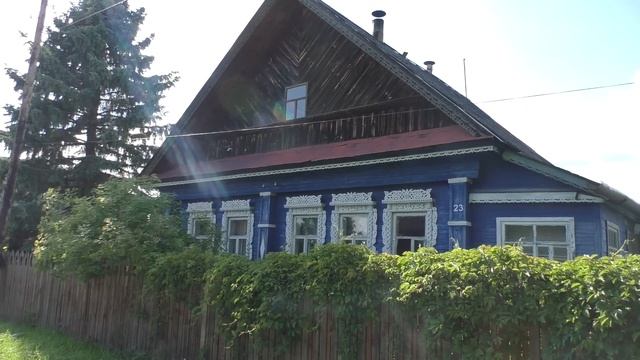 Милая деревенька с добрыми жителями. Уютная деревня в глубинке. Деревенская жизнь. смотреть онлайн