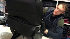 Установка авточехлов на НИССАН КАШКАЙ 1 поколения с подшивом