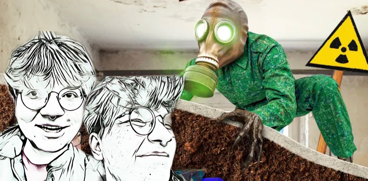 КОГО МЫ ВСТРЕТИЛИ В БУНКЕРЕ??СЪЕМКА ДЛЯ ТЕЛЕВИДЕНИЯ смотреть онлайн