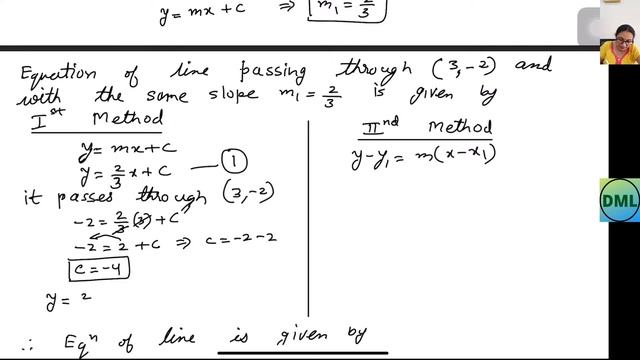 IGCSE Add Maths - Coordinate Geometry Part 6 - Equation of a Line Parallel to the Given Line смотреть онлайн