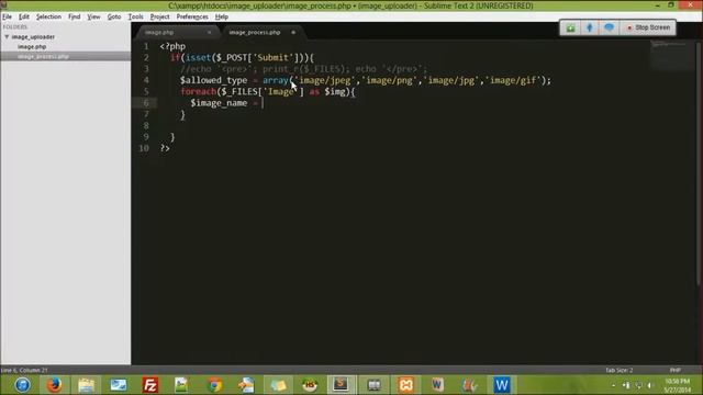 PHP Example to Upload Images смотреть онлайн