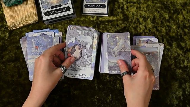 MONSOON TAROT. Сравнение оригинальной версии и репринта с Alliexpress смотреть онлайн