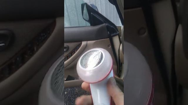 Убираем катышки на потолке в авто. смотреть онлайн