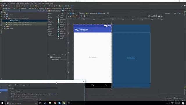 How to change your theme on Android Studio смотреть онлайн