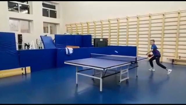 Настольный теннис. Тренировка. смотреть онлайн
