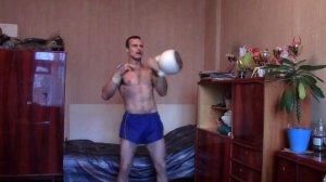 Гиря 40 кг.Длинный цикл.60 подъемов. Ситников Виталий