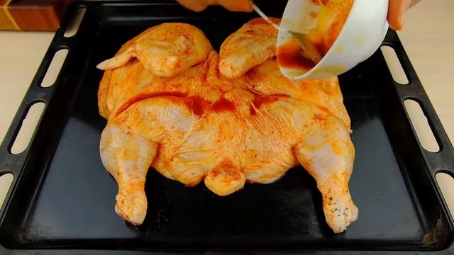Цыпленок табака в духовке. Как приготовить аппетитную румяную курочку смотреть онлайн