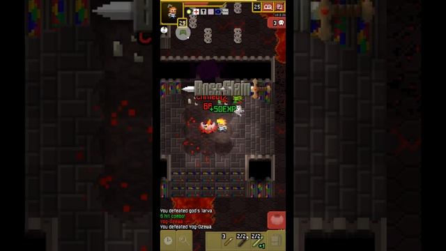 Shattered Pixel Dungeon v0.8 - Warrior (levels 25-26 + 26-1) смотреть онлайн