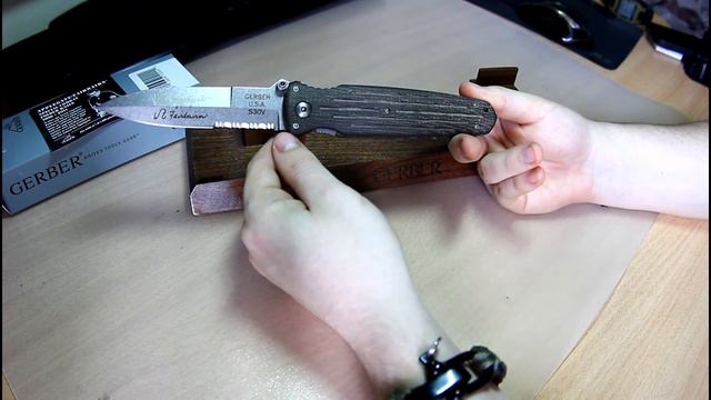 Gerber Applegate-Fairbairn 15th Anniversary Combat Knife смотреть онлайн