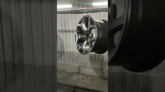 Диски BMW r20 порошковая покраска покрытие полимером восстановление графит Темно синий +38050320326 смотреть онлайн