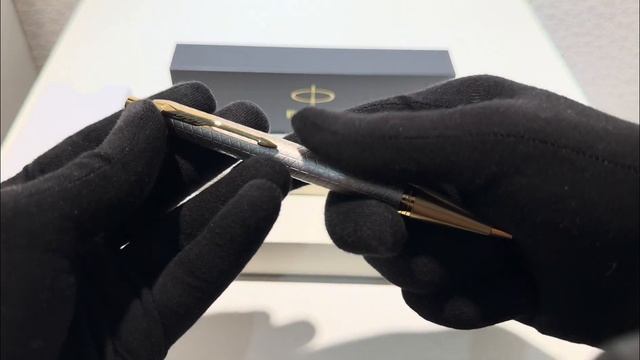 Шариковая ручка Parker (Паркер) IM Premium Warm Silver/Gold GT