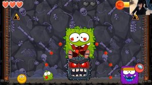 RED BALL 4 : (YELLOW+OM NOM+AMONG US ) BALL 'FUSION BATTLE' with (SIREN HEAD + OM NOM) BOSS VOLUME