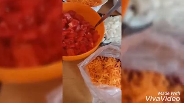 Замечательная заправка для борща, лагмана, супа! Часть 1