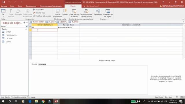 BASE DE DATOS (BIBLIOTECA) смотреть онлайн