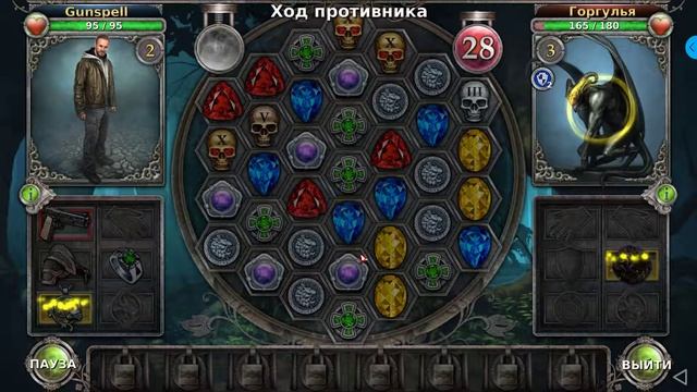 Gunspell: битвы три-в-ряд???геймплей игры HD ᴴᴰ смотреть онлайн