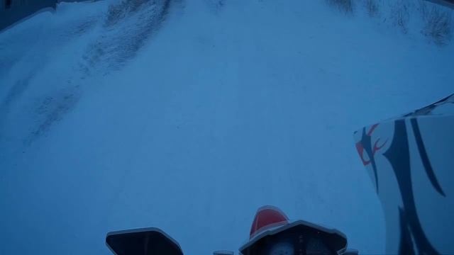 Тест экшн камеры SJ1000+ небольшой выезд по снежку смотреть онлайн