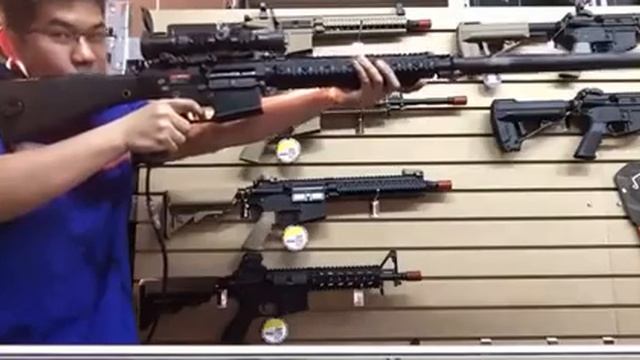 Daytona Gun HPA Ares M110 SASS(SR-25) Kit смотреть онлайн