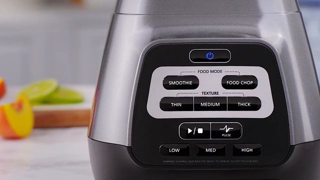 Oster Master Series Blender with Texture Select Settings, Blend N Go Cup and Glass Jar, Grey, 6 Cup смотреть онлайн