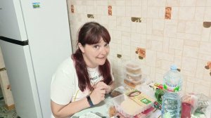 Что купили в местной пекарне и магазинчиках в Самаре на обед и в поезд. Распаковка продуктов. ВЛОГ