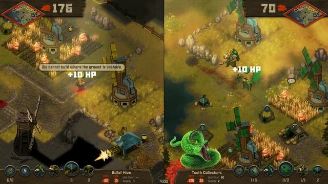 Let's Play Tooth and Tail | PS4 Split-screen Gameplay Part 1 (P+J) смотреть онлайн